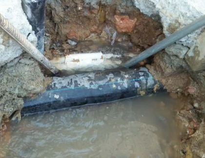 召陵测漏水之水管漏水